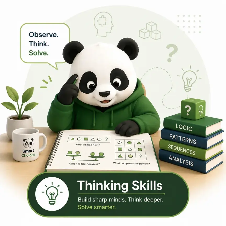 Thinking Skills practice with Smart Panda